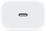 Apple 20W USB-C compact power adapter for iPhone, iPad, AirPods fast charging