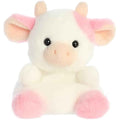 Aurora® Adorable Palm Pals™ Belle Strawberry Cow™ Stuffed Animal - Fun Collectible Plush for Kids and Adult Collectors - Perfect for Decorating Rooms and Birthday Gifts - Pink 6 Inches