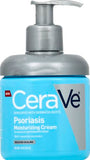 CeraVe Moisturizing Cream for Psoriasis Treatment, With Salicylic Acid for Dry Skin Itch Relief & Urea for Moisturizing, Fragrance Free & Allergy Tested, 8 Oz