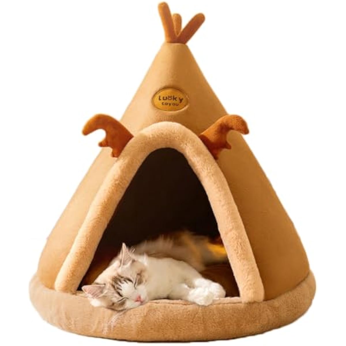 cat tent bed for small dogs and cats with thick cushion