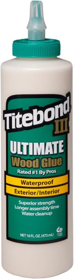 Titebond III Ultimate Wood Glue, 16-Ounces