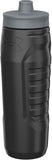 Under Armour Squeeze Water Bottles, 32 oz Water Bottles, Sideline Sports Water Bottle with Quick-Shot Lid, Quick & Easy Hydration, Gym Water Bottles, Squeeze Bottle, 1 32oz Bottle
