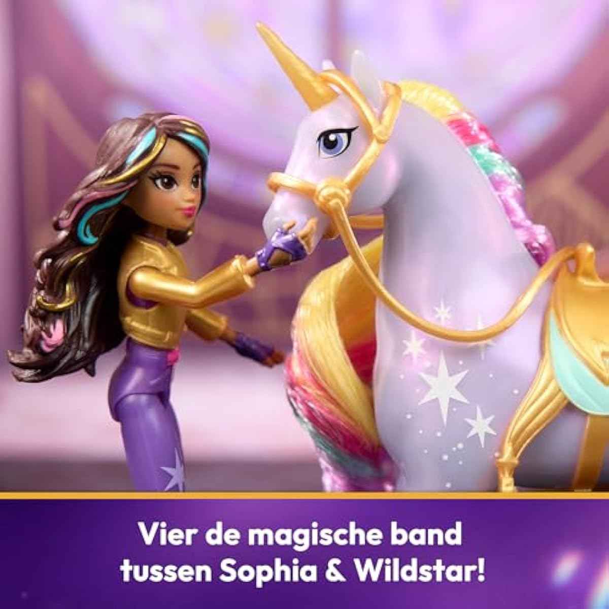 Unicorn Academy, Sophia & Wildstar with 2 Accessories & Hair Tool, Dolls & Unicorn Toys for Girls Ages 4 and up