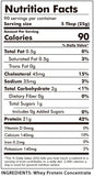 Raw Grass Fed Whey Protein Powder, Unflavored – 1 Ingredient, No Additives or Fillers, Undenatured, Made in USA, 5 lb