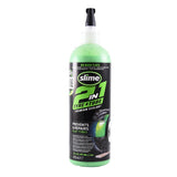 Slime 10193 Tire and Tube Sealant PLncture Repair Sealant, 2-in-1, Premium, Prevent and Repair, Suitable for Non-Highway Tires and Tubes, Non-Toxic, Eco-Friendly, 16oz Bottle