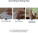 Oura Ring 4 Sizing Kit - Size Before You Buy The Oura Ring 4 - Unique Sizing, Not Standard US Ring Sizes - Receive Credit for Purchase