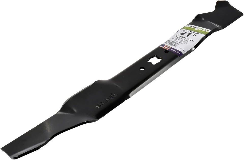 Maxpower 331528B Mulching Blade for some 21 Inch Cut MTD/Cub Cadet/Troy-Bilt Replaces 742-0741, 942-0741, CMXGZAM100067
