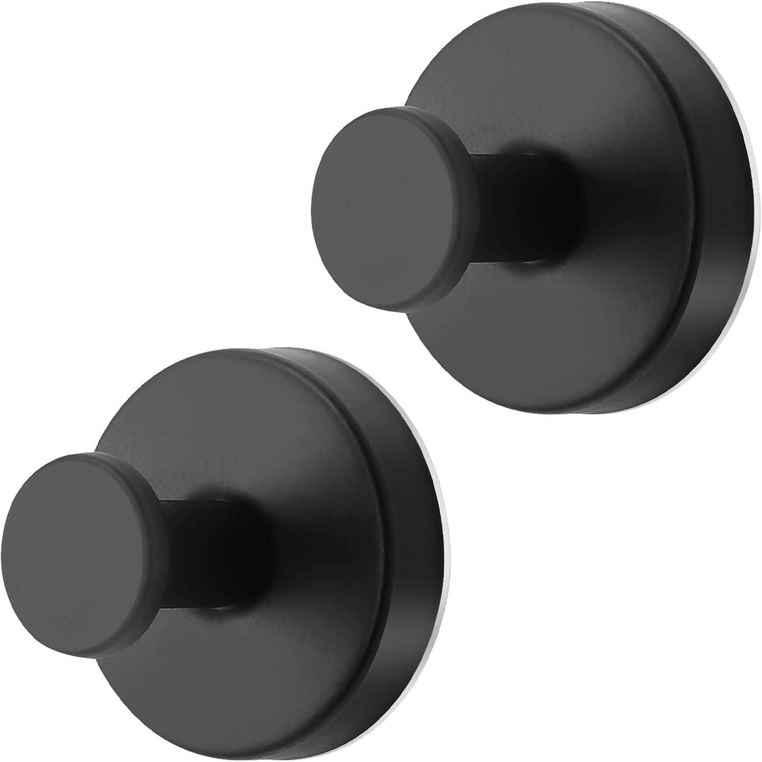 Stainless Steel Suction Cup Hooks for Bathroom, Kitchen, and Glass - 4-Piece No Drill Towel Hooks Set