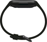 Fitbit Inspire 3 Health &-Fitness-Tracker with Stress Management, Workout Intensity, Sleep Tracking, 24/7 Heart Rate and more, Midnight Zen/Black One Size (S & L Bands Included)