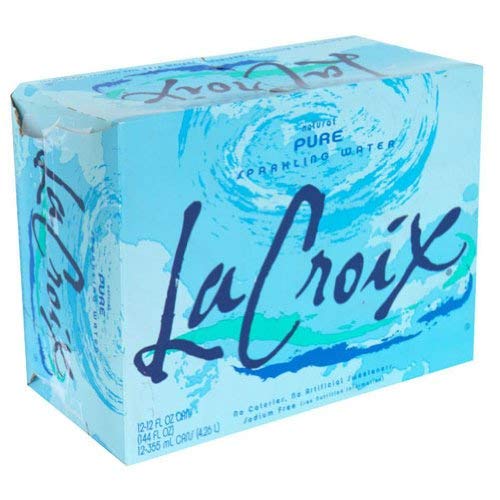 La Croix Sparkling Water, PLre, 12 Fl Oz (pack of 12)