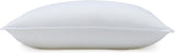Amazon Basics Down Alternative Pillow for Back Side Sleepers, Medium Density, Standard Size, 26" x 20", 2-Pack, White