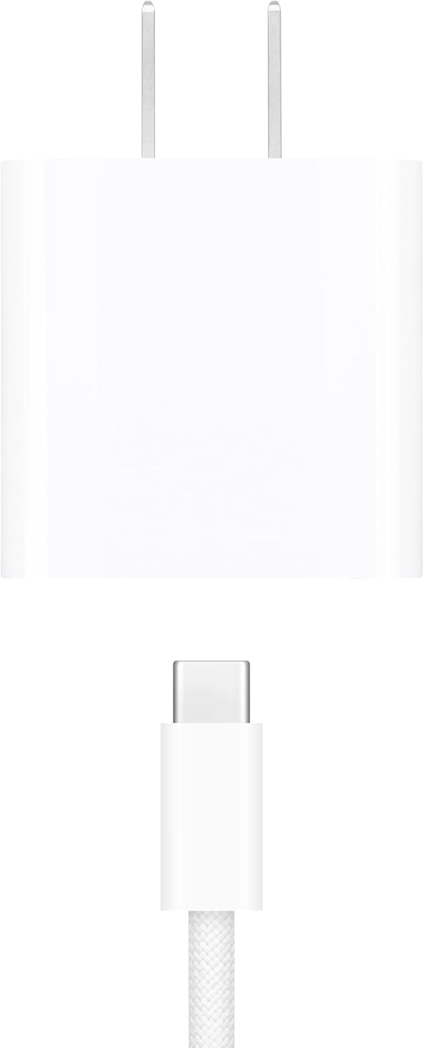 Apple 20W USB-C compact power adapter for iPhone, iPad, AirPods fast charging