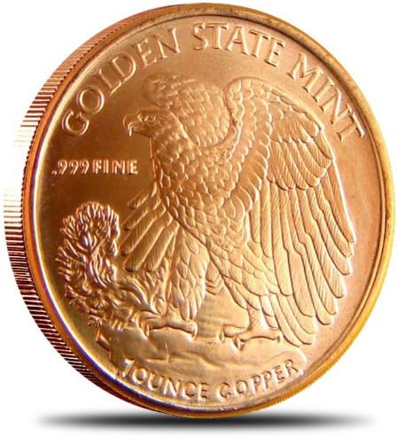 Walking Liberty 1 Avdp Ounce .999 Fine Copper
