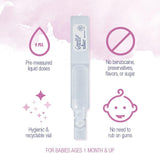 Boiron Camilia Teething Drops for Daytime and Nighttime Relief of Painful or Swollen Gums and Irritability in Babies - 40 Liquid Droppers Bundled in 8 separate packs of 5