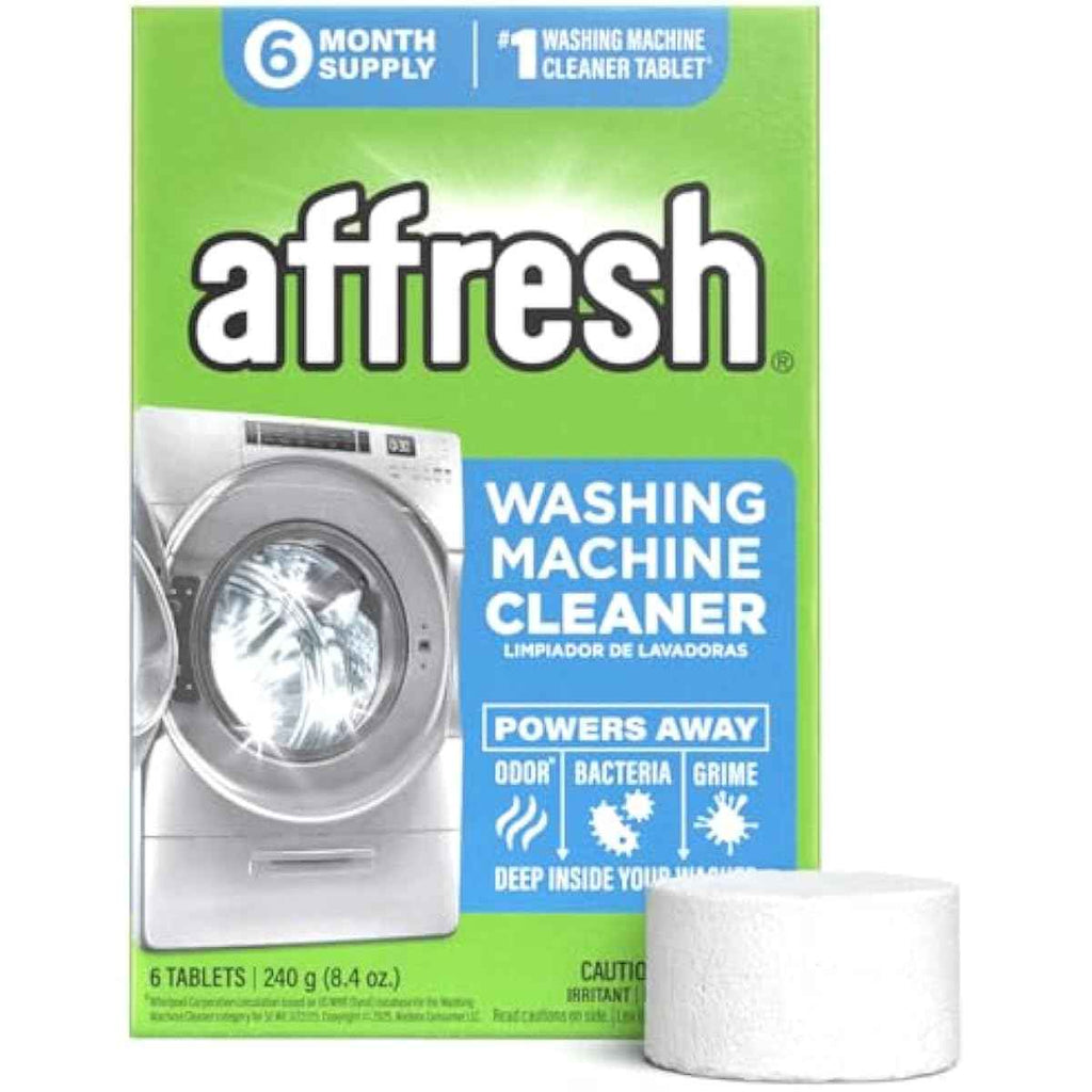 Affresh Washing Machine Cleaner, 6 Time Release Tablets, 6 Month Supply, EPA Safer Choice Certified