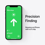 Apple AirTag (1st Generation) - 4 Pack. Keep Track of and find Your Keys, Wallet, Luggage, Backpack, and More. Simple one-tap Set up with iPhone or iPad, Bluetooth