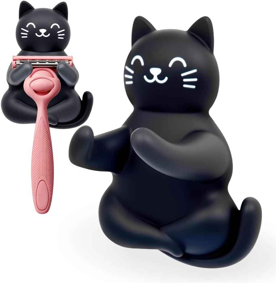 Cute Penguin Razor Holder Shower, Animals Bathroom Decor, Cute Gadgets Leg Razor Holder, Funny Bathroom Decor Accessories for Women Mom Sister Friend Wife Girlfriend, Penguin Gifts for Women