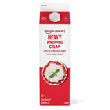 Amazon Grocery, Heavy Whipping Cream, Ultra-Pasteurized, 32 Fl Oz