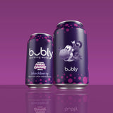 bubly Sparkling Water, The Super Mario Galaxy Movie Blackberry, Zero Sugar & Zero Calories, 12 Fl Oz Cans (Pack of 8), Packaging May Vary