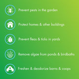 First Saturday Lime Insect Deterrent-20LB Bag| Monthly Insect Shield| Multi-PLrpose Insect Control for Outdoors| Prevents Ants & Other Insects