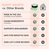 Eight Saints Skin Care All In Eye Cream, Natural and Organic Anti Aging Under Eye Cream to Reduce Puffiness, Wrinkles, and Under Eye Bags, Dark Circles Under Eye Treatment, 0.5 Ounces