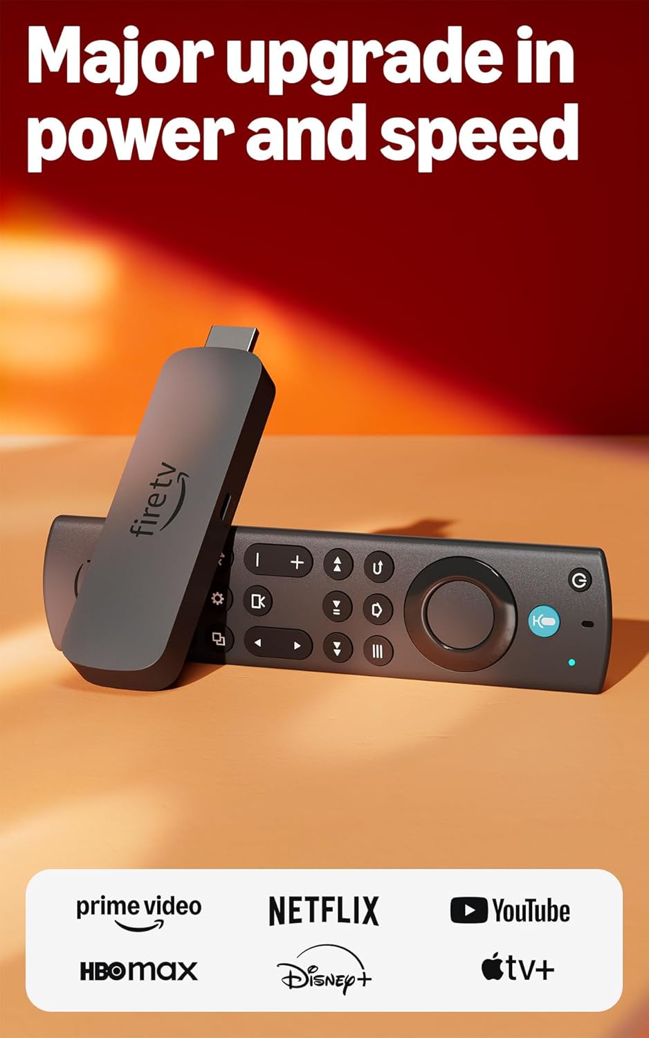 Amazon Fire TV Stick 4K Max streaming device, with AI-powered Fire TV Search, supports Wi-Fi 6E, free & live TV without cable or satellite