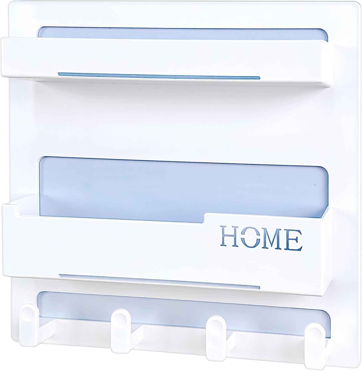 Bedside Shelf Accessories Organizer, Wall Mount Self Stick On, Cute Room Decor Aesthetic, Girls Room Decor, Cool Stuff for Bedroom Storage and Organization