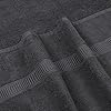 Utopia Towels Jumbo Bath Sheet 2 Piece, 600 GSM, 35 by 70 Inches, 100% Ring SPLn Cotton, Absorbent and Quick Dry Extra Large Bath Towel, Grey