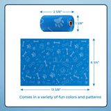 Best Pet Supplies Dog Poop Bags for Waste Refuse Cleanup, Doggy Roll Replacements for Outdoor PLppy Walking and Travel, Leak Proof and Tear Resistant, Thick Plastic - Assorted, 150 Bags