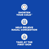 Zicam Cold Remedy Zinc RapidMelts, Elderberry Citrus Flavor, Homeopathic, Cold Shortening Medicine, Shortens Cold Duration, 25 Count