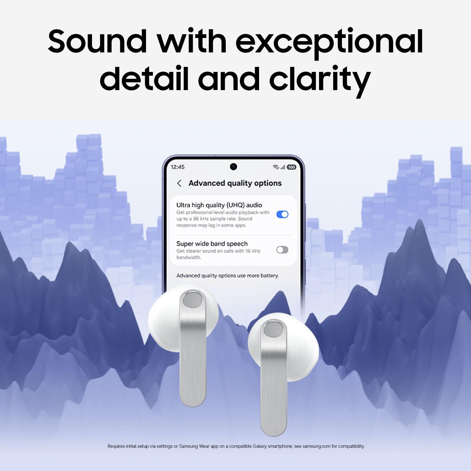 Samsung Galaxy Buds 4 (2026) AI True Wireless Bluetooth Earbuds, Noise Cancelling, Hi-Res Audio, 1-Way Speaker, New Fit, IP54, Live Translation, Black [US Version, 2 Yr Warranty]