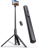 ANXRE 71" Phone Tripod, NT79 Extendable Selfie Stick with 1/4" Camera Mount for Cell Phone＆Camera, Phone Tripod Stand Holder with Remote Compatible with iPhone Android, Camera