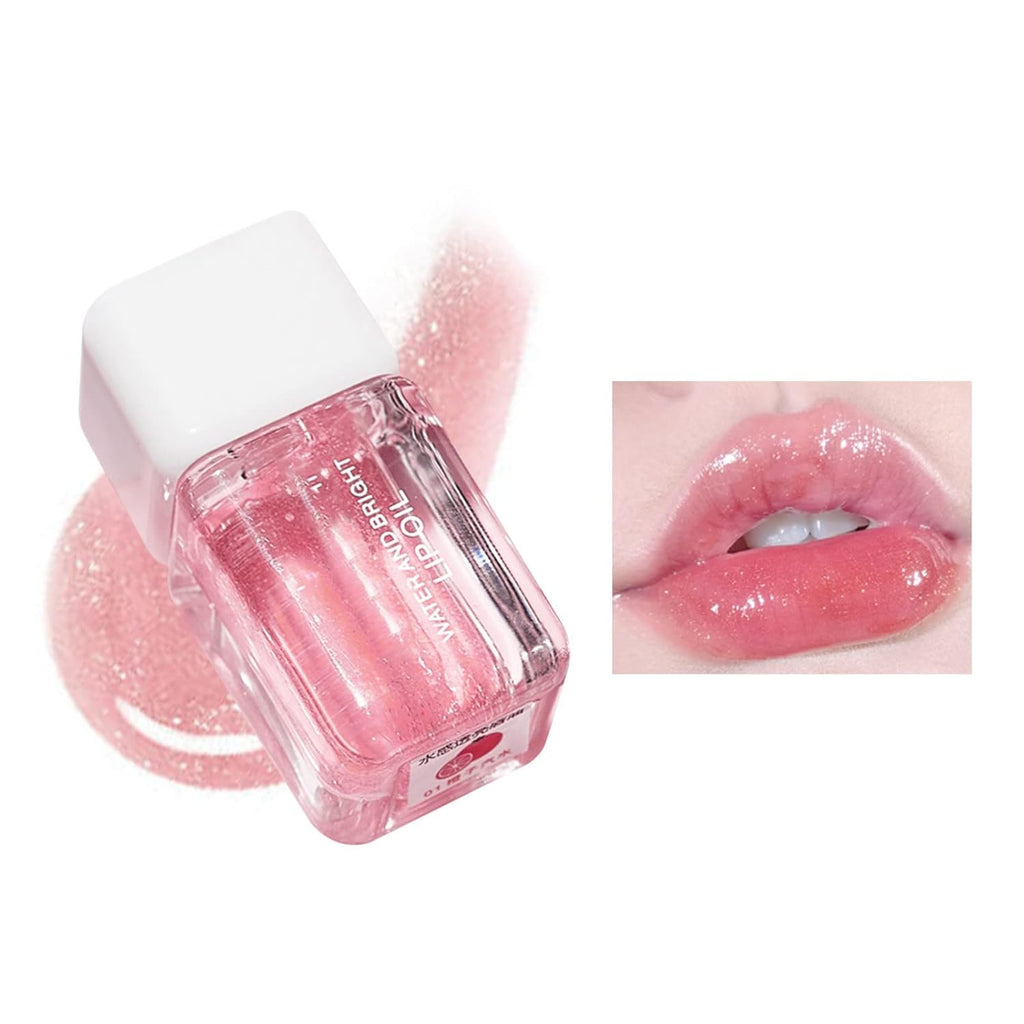 Teen Make up Basket Hydrating Lip Gel Vitamin E Clear Rosehip Oil Bubble Gum Cherry Strawberry Lip Filler Hydrating Cute Makeup Stuff