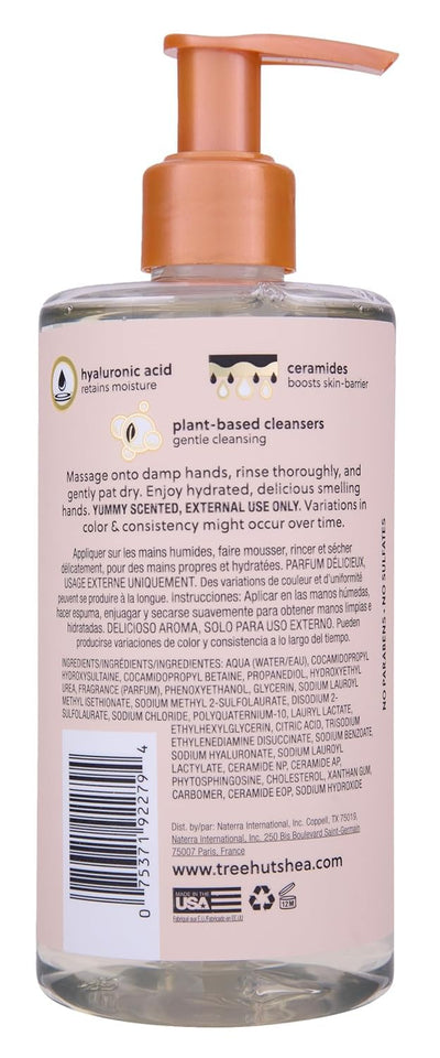 Tree Hut Vanilla Serum Infused Hand Wash, Nourish & Hydrate Hands, Strengthening Skin Care, Long-Lasting Scent, Cleanse & Lock in Moisture, Cermamides, 11 fl oz