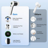 PLFTEM Electric Spin Scrubber, Cordless Shower Scrubber with Battery Level Display, 2 Speeds Electric Scrubber for Cleaning with 6 Replaceable Heads, Cleaning Brush for Bathroom/Sink/Window
