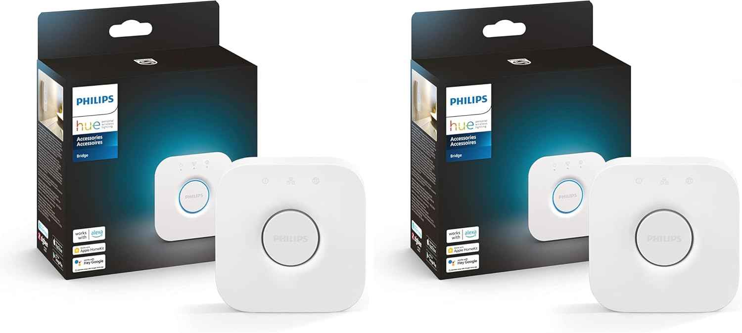Philips Hue Bridge Pro, Smart Light Hub, Wireless, Advanced Encryption, Supports 150+ Lights & 50+ Accessories, Works with Apple Home, Alexa, Google, Samsung SmartThings
