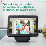 Blink Video Doorbell (newest model) – Head-to-toe HD view, two-year battery life, and simple setup. Sync Module Core included – System (Black)
