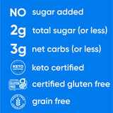 NuTrail Nut Granola Cereal, Variety Pack, No Sugar Added, Keto, Low Carb, Gluten Free, Grain Free, Healthy Breakfast 8 oz. 3 Count