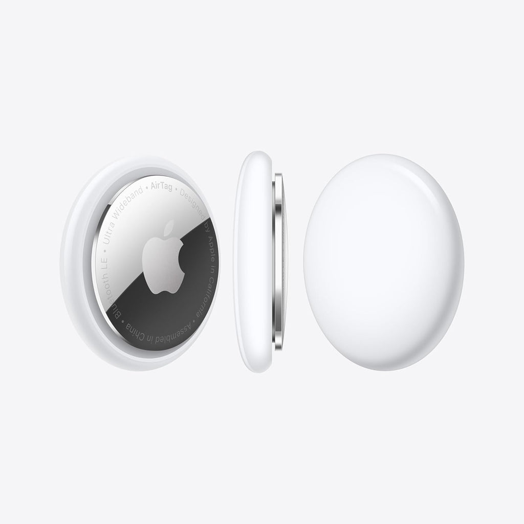 Apple AirTag (1st Generation) - 4 Pack. Keep Track of and find Your Keys, Wallet, Luggage, Backpack, and More. Simple one-tap Set up with iPhone or iPad, Bluetooth