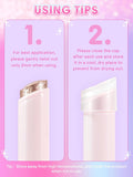 SHEGLAM Crystal Jelly Glaze Stick Eye Shadow Stick Eyeliner Brightener Pencil Crayon with Brush Easy to Blend Long Lasting Shimmer Eyeshadow-Rosy Gem