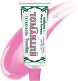EUTHYMOL Whitening Toothpaste (3.7fl oz) - Stain Removal in 2 Weeks, Long-Lasting Freshness for Sensitive Gum & Teeth. Bad Breath, Cavity Prevention. Recyclable Aluminum Tube