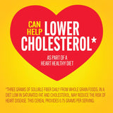 Apple Cinnamon Cheerios, Heart Healthy Gluten Free Breakfast Cereal, Made with Whole Grain Oats, Family Size, 19 oz