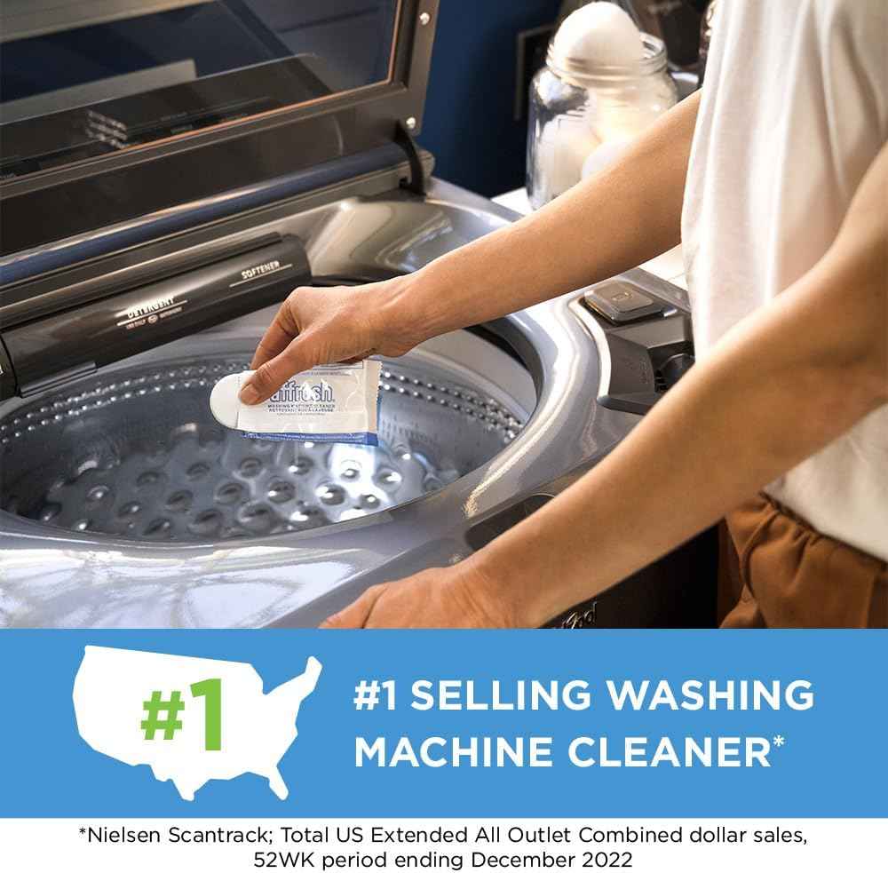 Affresh Washing Machine Cleaner, 6 Time Release Tablets, 6 Month Supply, EPA Safer Choice Certified