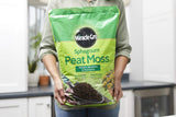 Miracle-Gro Sphagnum Peat Moss - Enriched with Plant Food, Add to Potting Mix and Native Soil, 8 qt. (2-Pack)