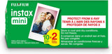 FUJIFILM Instax Mini Instant Film Twin Pack (White), 20 Photos