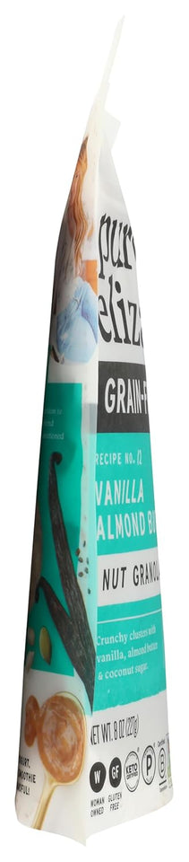PLrely Elizabeth, Granola Vanilla Almond Butter MCT Grain Free, 8 Ounce