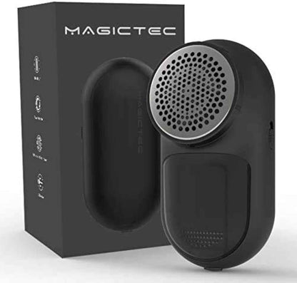 Rechargeable Fabric Shaver, Magictec Lint Remover Sweater Defuzzer Lints Fuzzs Pills Pilling Trimmer for Clothes and Furniture -Battery Operated, Green
