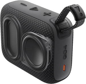 JBL Go 4 - Ultra-Portable, Waterproof and Dustproof Bluetooth Speaker, Big JBL Pro Sound with Punchy bass, 7-Hour Built-in Battery, Made in Part with Recycled Materials (Blue)