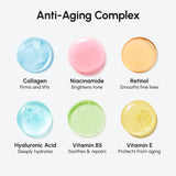 MAREE Face Moisturizer Retinol Cream for Face – Daily Wrinkle Cream for Women – Anti-Aging Face Cream – Facial Moisturizer with Collagen – Crema Hidratante Para la Cara for Skin Tightening