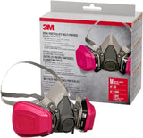 3M P100/OV Odor/Particulate Multi-PLrpose Reusable Respirator 65021, NIOSH-APPROVED Organic Vapor Cartridge, Medium
